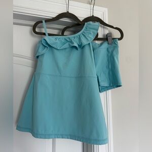 RuffleButts girls 4T Active Tennis Dress and Bike Short Set great condition